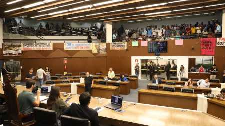 Plenário da Câmara de BH