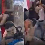 Vídeo: policial é filmado agredindo motorista de ônibus em BH após confusão