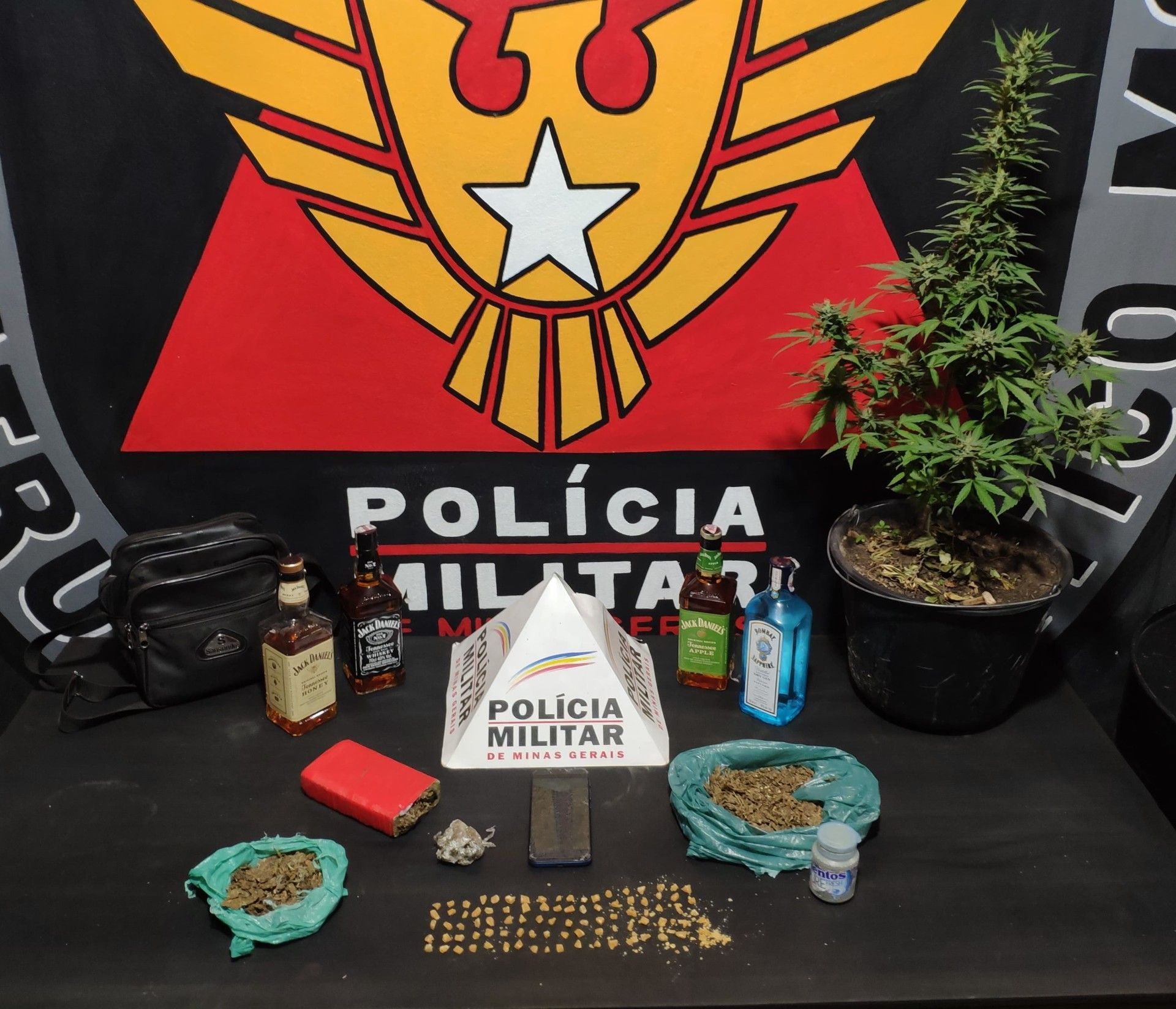 Polícia Militar prende irmãos em ação contra tráfico de drogas em Ouro Preto