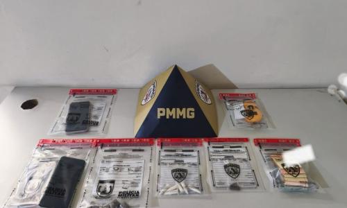 PMMG apreendeu droga e celulares após disque denúncia