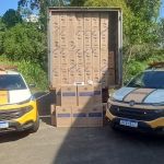 PMR apreende carga de R$ 175 mil em cigarros clandestinos em Rio Pomba (MG)