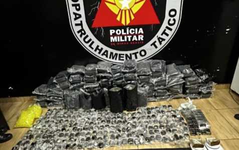 O homem foi preso em flagrante; ele foi encaminhado à Polícia Civil