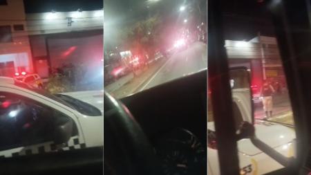 Segundo relatos de vizinhos, o som estava muito alto