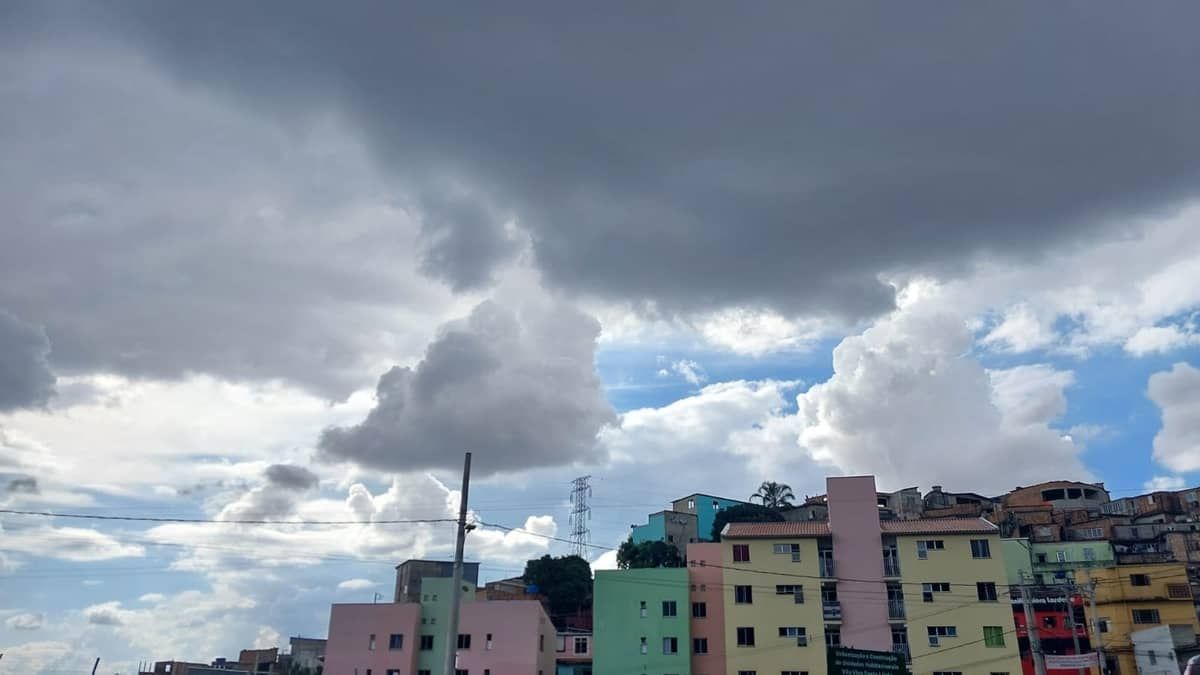 BH pode ter chuva de 30 mm com ventos de 50 km/h nesta quinta-feira (28)