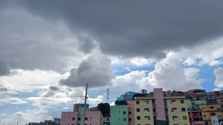 Pode chover forte em quase 700 cidades de Minas, incluindo Belo Horizonte