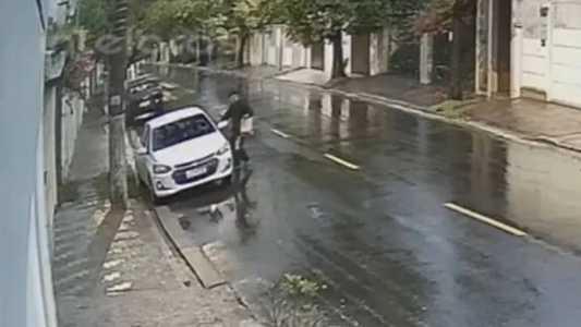 Polícia analisa imagens de câmeras de monitoramento