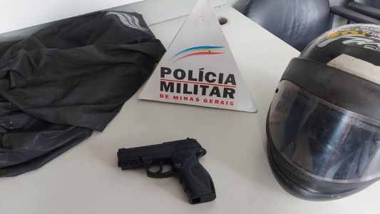 Polícia apreende arma