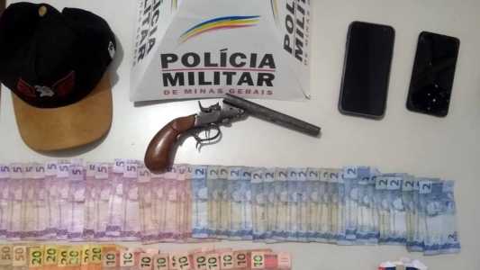 Polícia apreendeu suspeito de furto em Itabirito