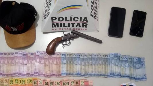 Polícia apreendeu suspeito de furto em Itabirito