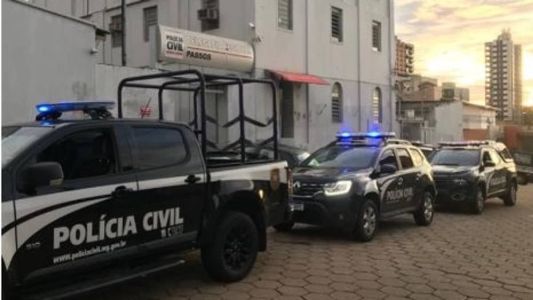 Polícia Civil em Passos, no Sul de Minas