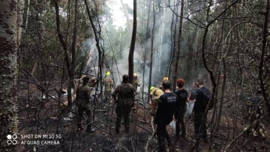 Polícia Civil trabalha na identificação dos corpos carbonizados e assistência às famílias