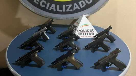Polícia Militar recebeu informações de que um carregamento de armas seria entregue no "Campo do Naja"