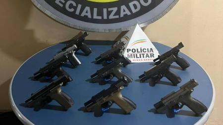 Polícia Militar recebeu informações de que um carregamento de armas seria entregue no "Campo do Naja"