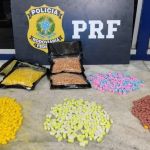 Seis meses após ser solto, homem é preso com quase 3 mil comprimidos de ecstasy pela PRF
