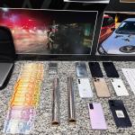 Trio da 'Gang da Maçã' é preso em BH por roubo de celulares; mulher foi flagrada com oito aparelhos
