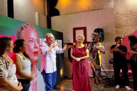 Evento de filiação de Áurea Carolina (PSOL) em Belo Horizonte