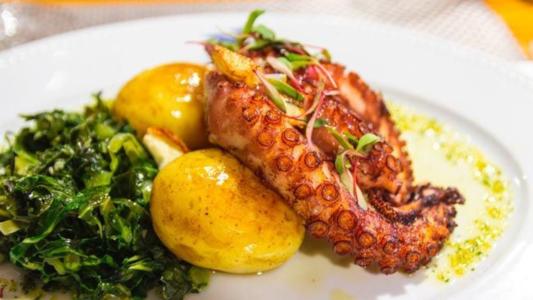 Polvo à Lagareiro o clássico português