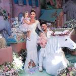 Na hora do parabéns: pônei faz cocô em festa de aniversário de Maria Alice, filha de Virginia e Zé Felipe