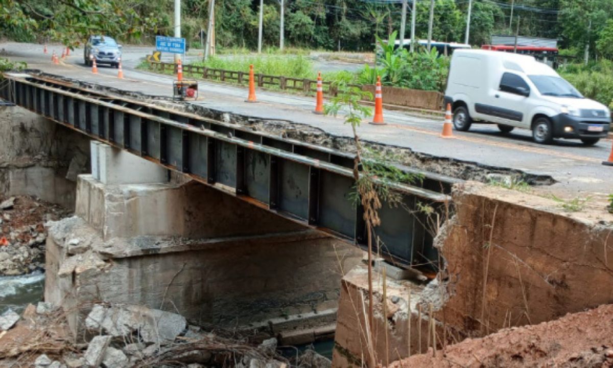 Ponte do Zamba em Matias Barbosa será interditada para obras nesta semana