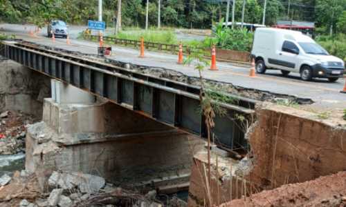 Ponte do Zamba em Matias Barbosa