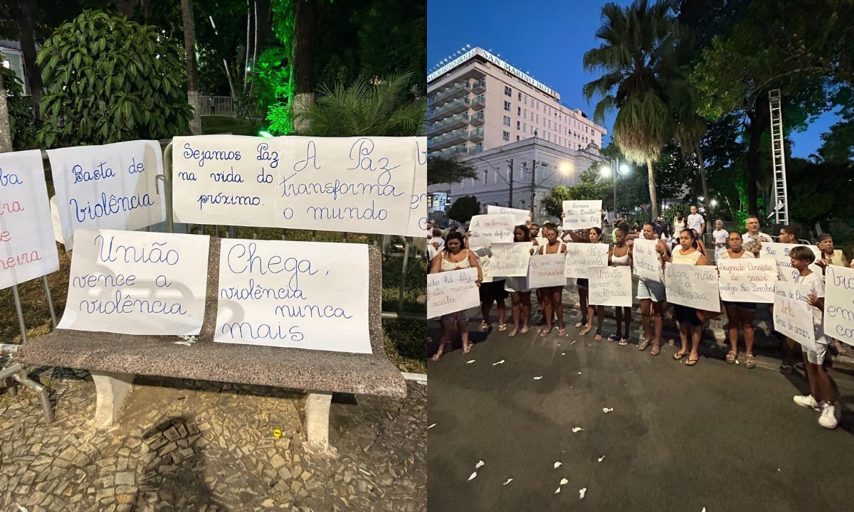 População de Rio Pomba faz passeata contra violência