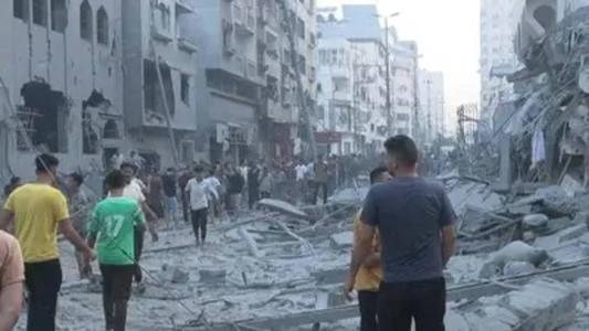 População que vive na Faixa de Gaza tenta se deslocar para o sul da região