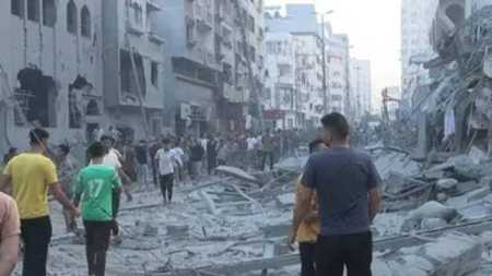 População que vive na Faixa de Gaza tenta se deslocar para o sul da região