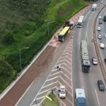 Área de escape do Anel Rodoviário é usada pela 5ª vez e evita acidente