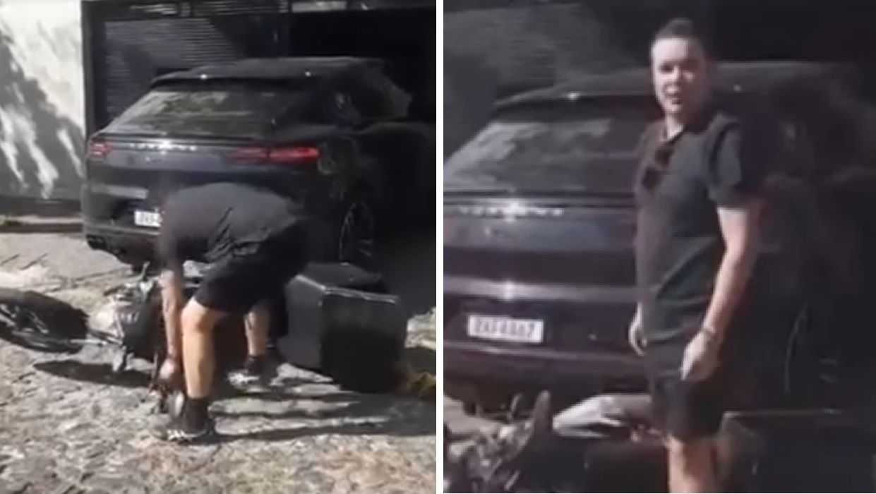 Dono de Porsche que xingou motoboy em BH já brigou com PM por parar em local proibido