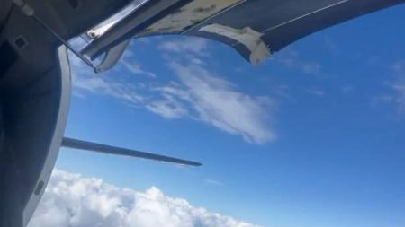 Porta do avião abriu durante voo de equipe do cantor Tierry