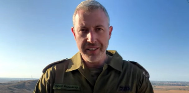 Rafael Roseshein, porta-voz do Exército de Israel