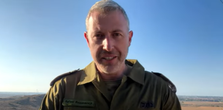 Rafael Roseshein, porta-voz do Exército de Israel