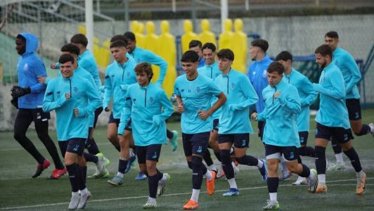 Porto em treinamento para a partida