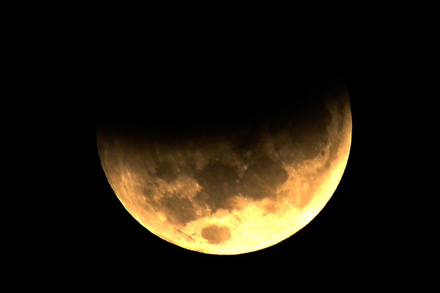 Confira registros do primeiro eclipse total da lua de 2025 em BH e no Brasil
