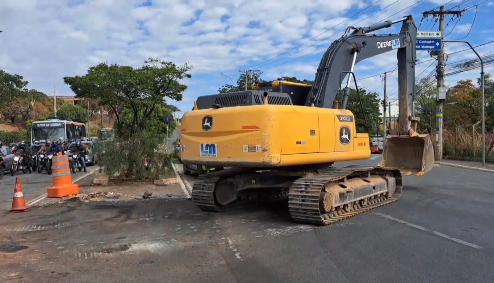 Obras do SIM altera tráfego na João César de Oliveira a partir desta segunda (20)
