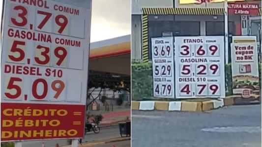 Postos na Barão Homem de Melo e na Via Expressa já reajustaram o preço da gasolina