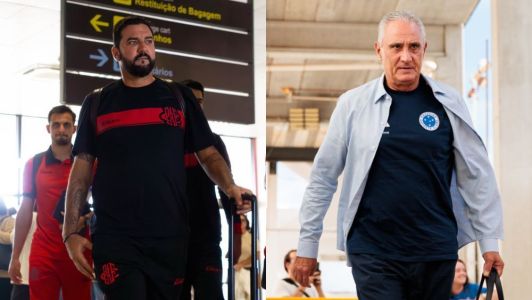 Danilo e Tite, técnicos de Pouso Alegre e Cruzeiro, respectivamente