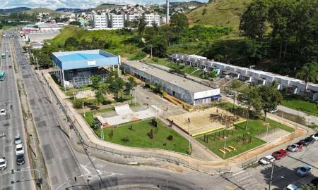 Praça CEU, em Benfica, Zona Norte de Juiz de Fora