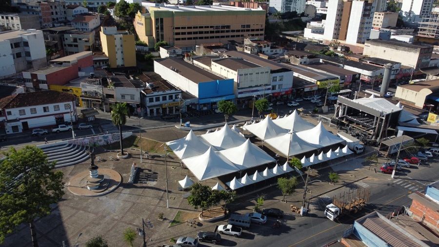 Ruas do centro de Fabriciano tem interdições no fim de semana de aniversário