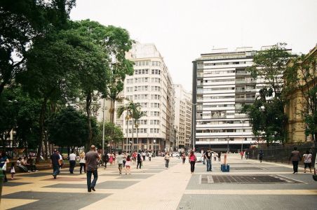 Praça da República, na região central de São Paulo