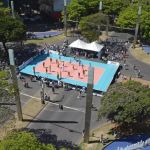 Praça da Savassi, em BH, receberá evento gratuito com oito quadras de vôlei 