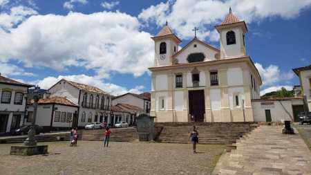 Praça da Sé em Mariana
