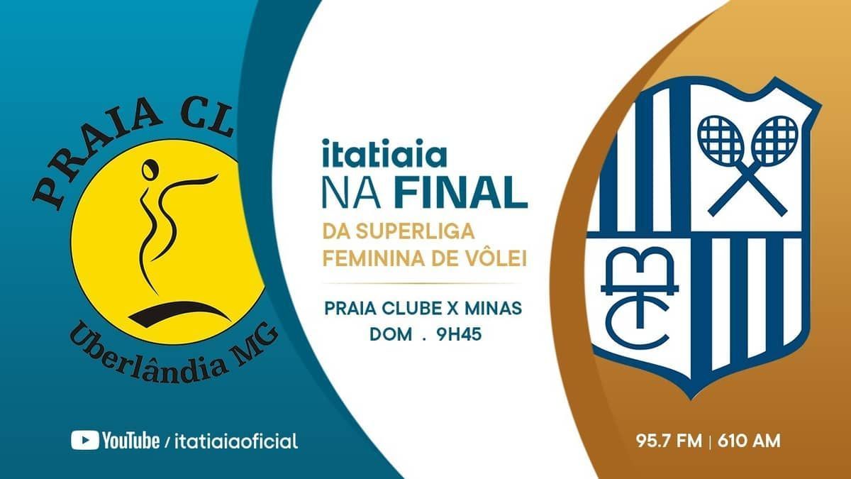 Praia x Minas: assista, ao vivo, à transmissão da Itatiaia na final da Superliga