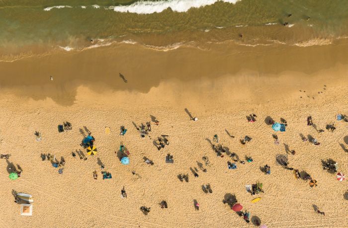 Praia de Ipanema, no Rio de Janeiro
