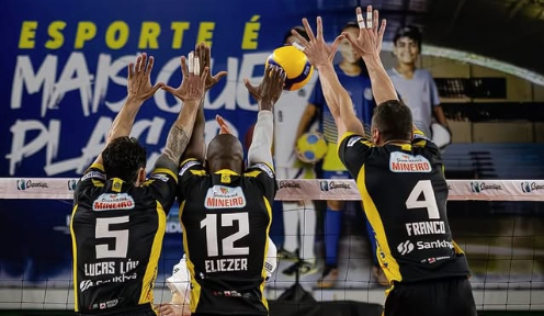 Praia Clube vence Saneago Goiás e volta a ‘colar’ nos líderes da Superliga Masculina