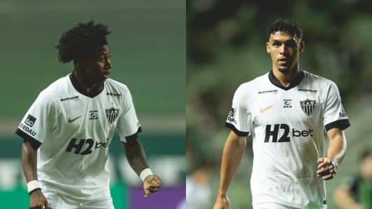 Preciado e Victor Hugo em ação pela primeira vez pelo Galo