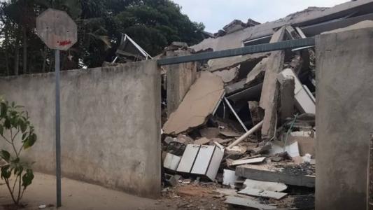 Prédio desabou em setembro do ano passado