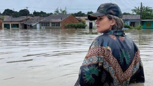 Prefeita de Atalaia, Ceci Rocha (MDB), foi criticada por fotos postadas em rede social