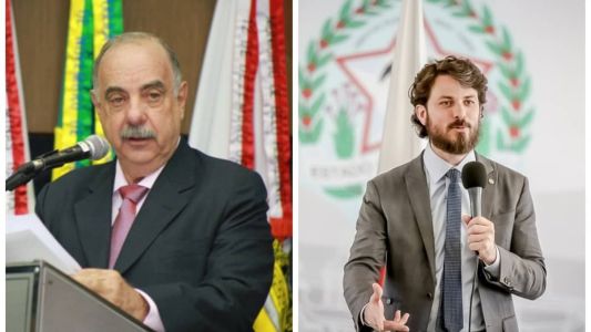 Prefeito de BH, Fuad Noman (PSD) e Secretário da Casa Civil do Governo de Minas, Marcelo Aro (PP)