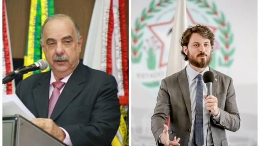 Prefeito de BH, Fuad Noman (PSD) e Secretário da Casa Civil do Governo de Minas, Marcelo Aro (PP)